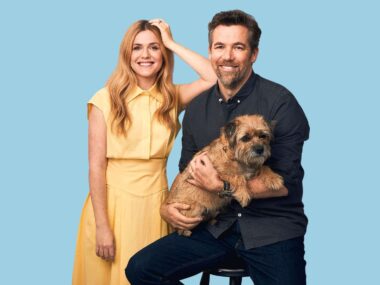 Colin From Accounts stars Harriet and Patrick with a dog