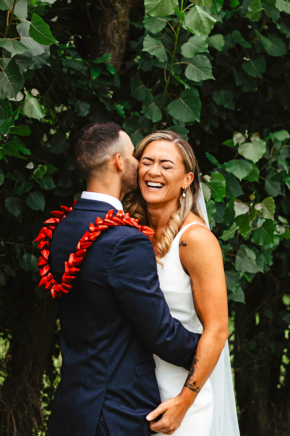 Rugby Sevens star Niall Williams shares her big wedding day